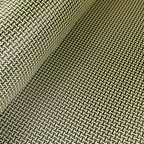 Carbon kevlar fabric